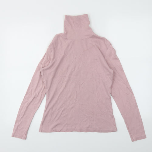 R Womens Pink   Basic T-Shirt Size 10