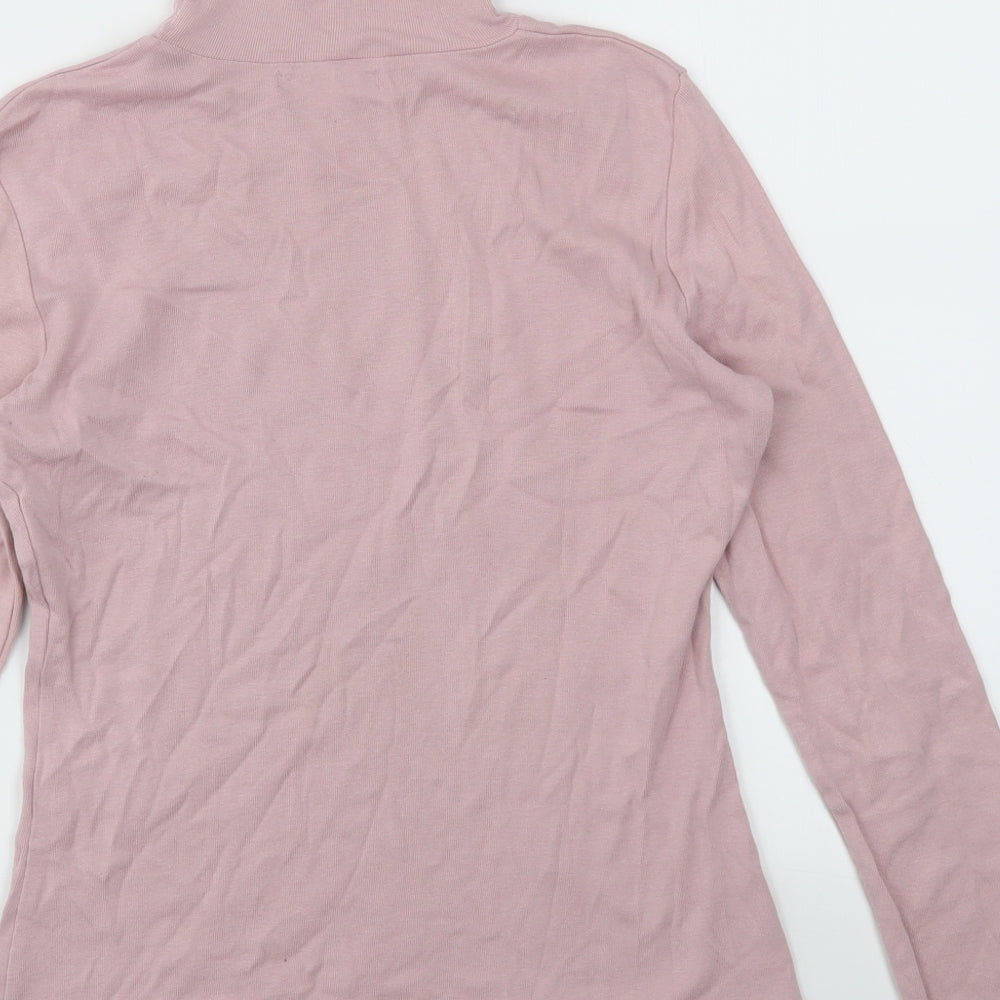 R Womens Pink   Basic T-Shirt Size 10