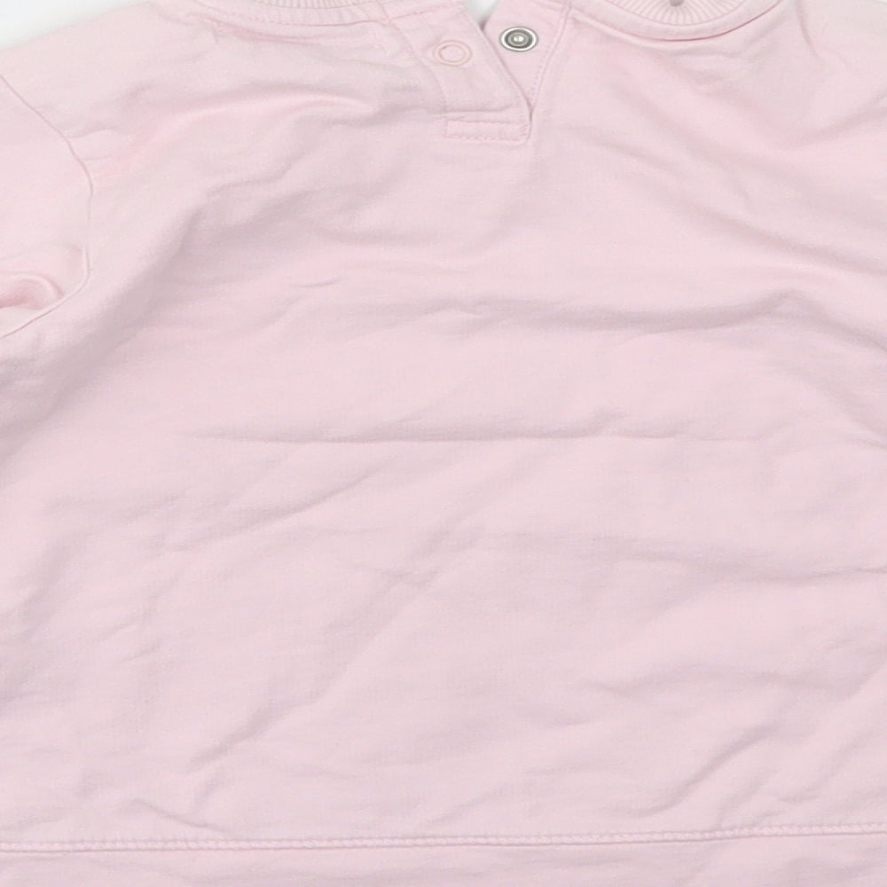 BABYGILRS Girls Pink   Pullover Jumper Size 2 Years