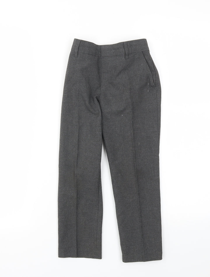M&S Boys Grey Jogger Trousers Size 4-5 Years