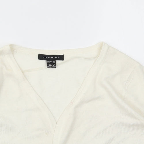 Primark Womens Ivory   Cardigan Jumper Size 12