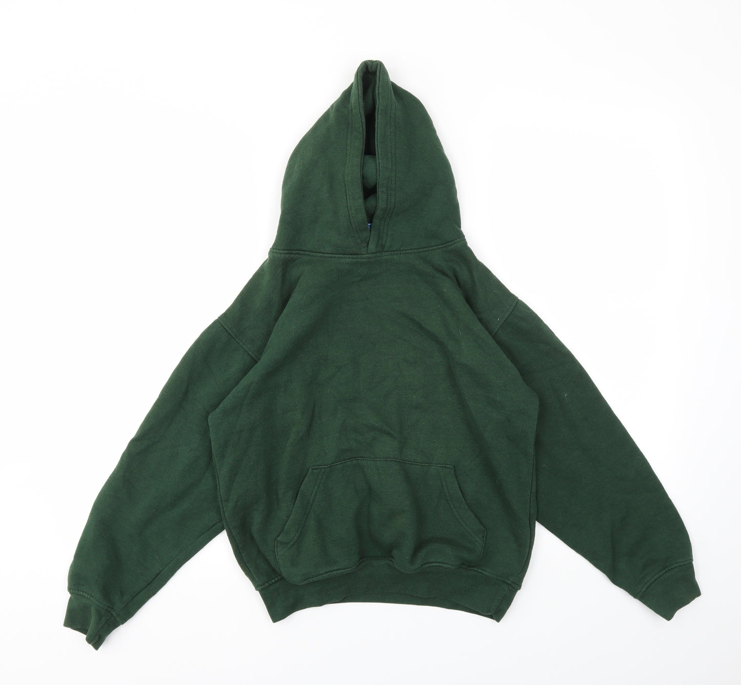 Uneek Boys Green   Pullover Hoodie Size 11-12 Years