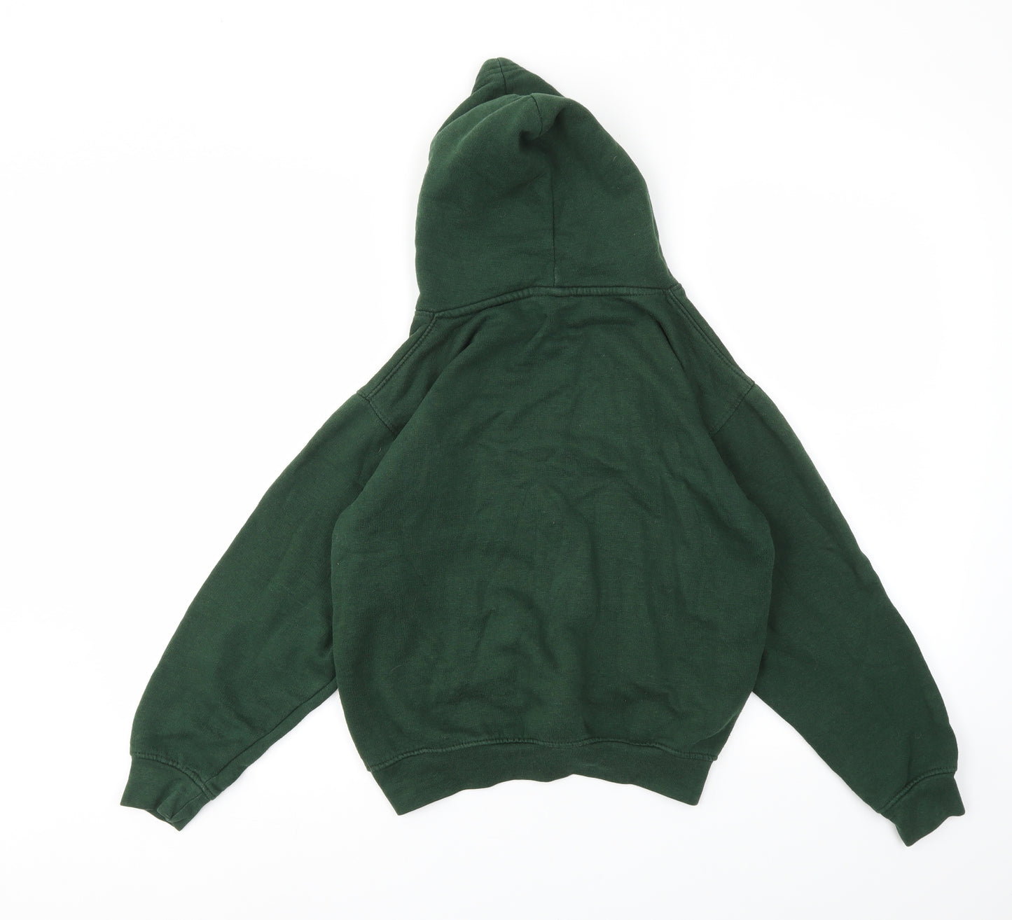 Uneek Boys Green   Pullover Hoodie Size 11-12 Years