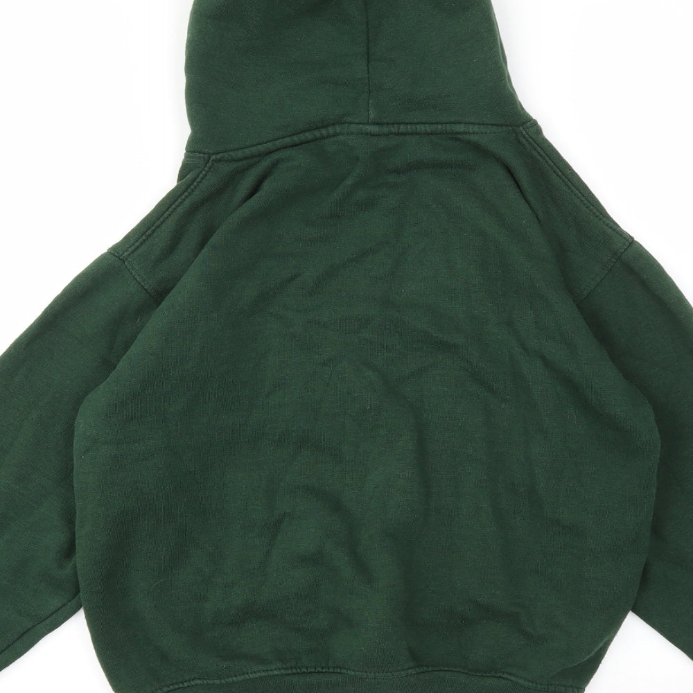 Uneek Boys Green   Pullover Hoodie Size 11-12 Years