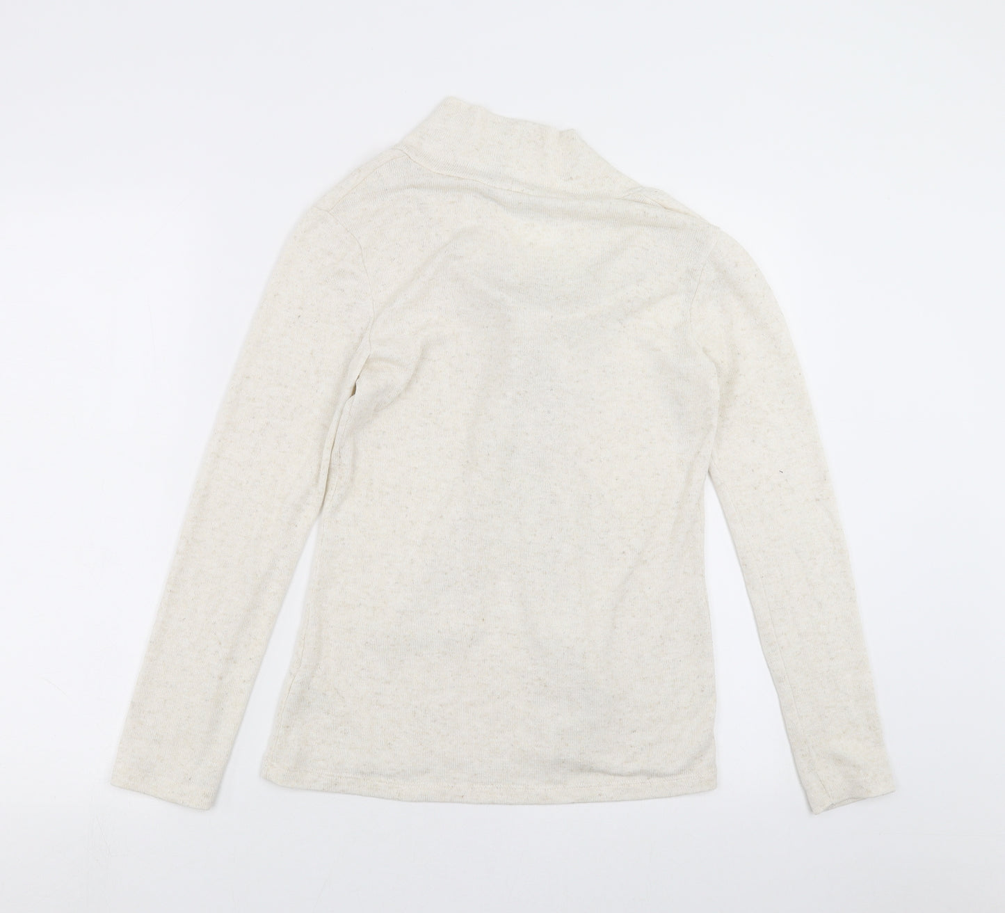 TU Womens Beige  Knit Pullover Jumper Size 8