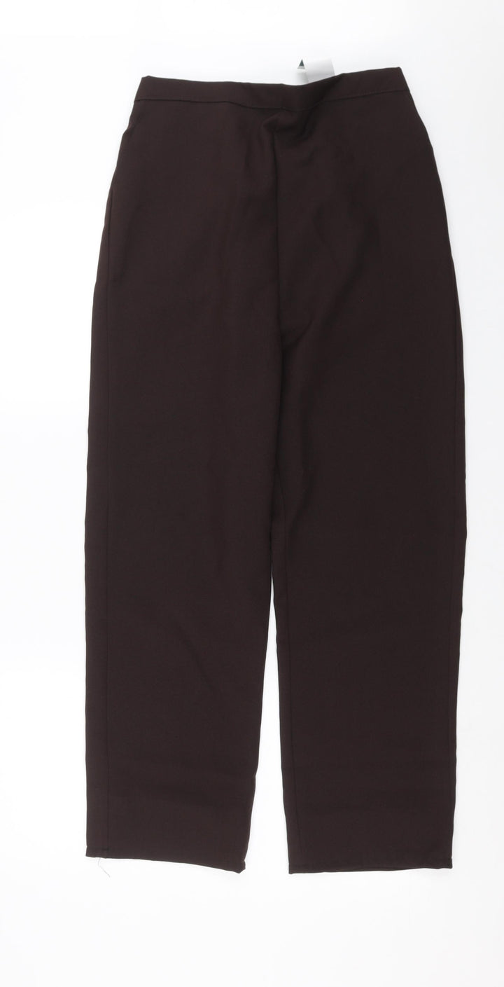 NSF Womens Brown Trousers Size 16 L26 in