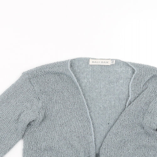 Bali baik Womens Blue   Shrug Jumper One Size