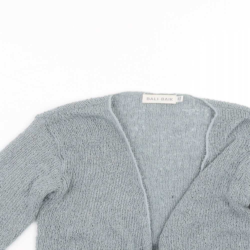 Bali baik Womens Blue   Shrug Jumper One Size