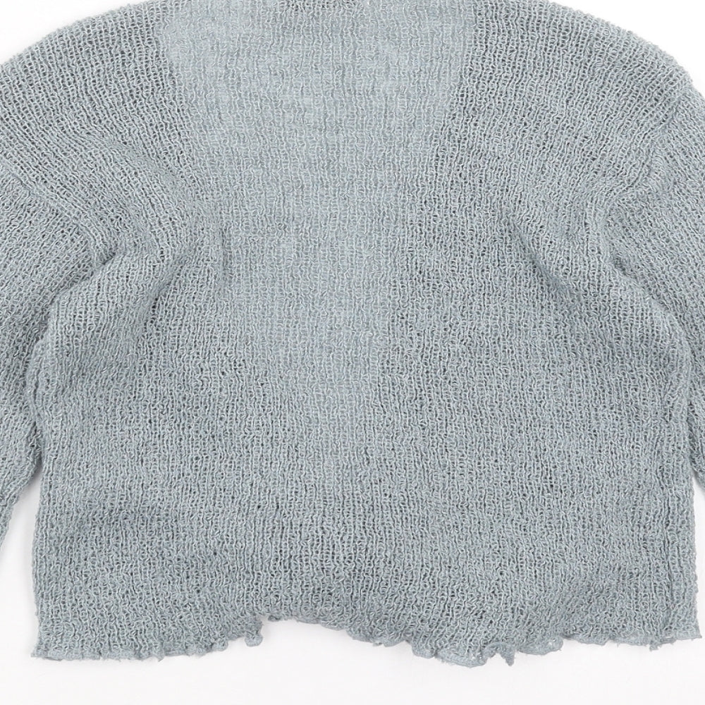 Bali baik Womens Blue   Shrug Jumper One Size