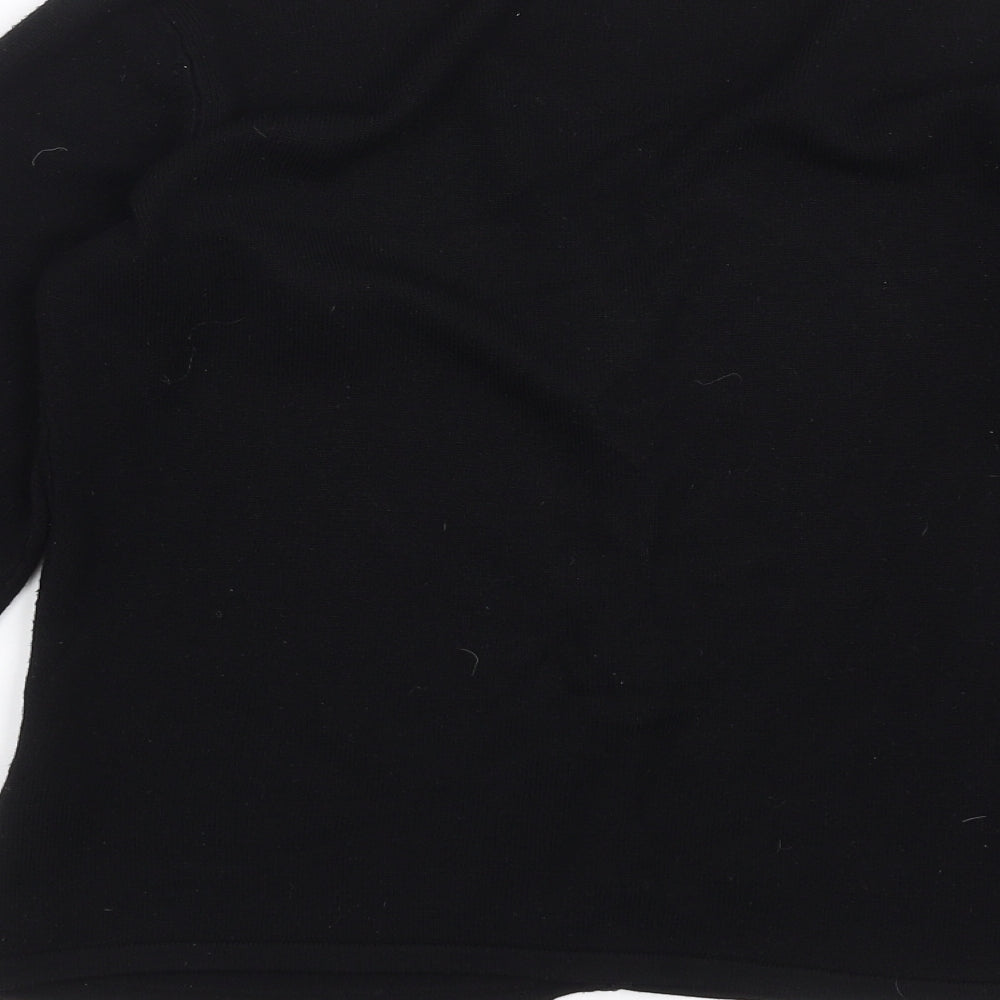 Dorothy Perkins Womens Black  Knit Cardigan Jumper Size 12