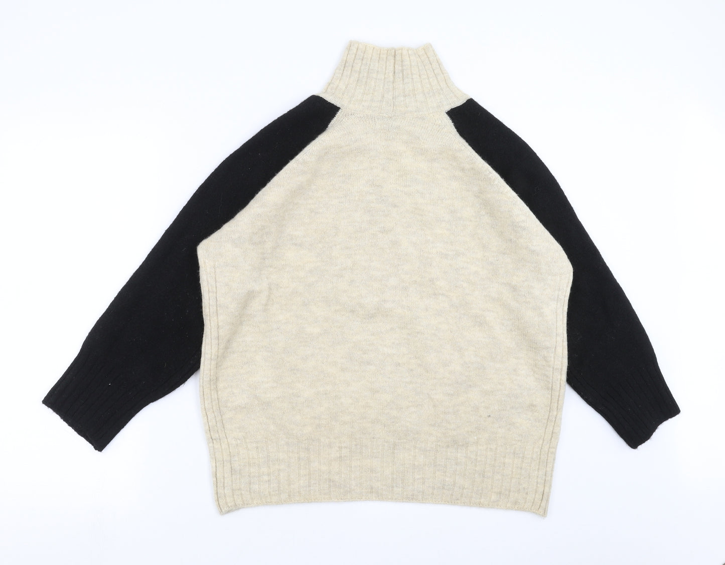 F&F Womens Beige  Knit Pullover Jumper Size 14