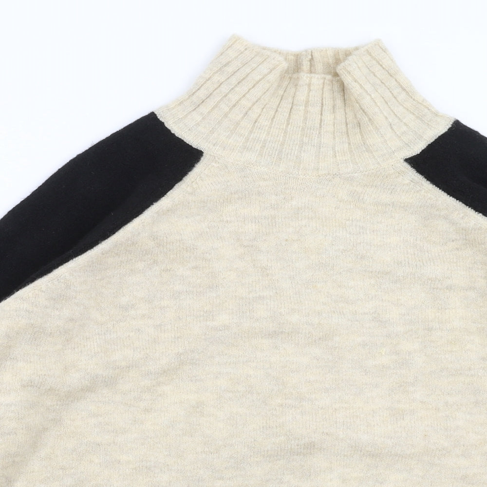 F&F Womens Beige  Knit Pullover Jumper Size 14
