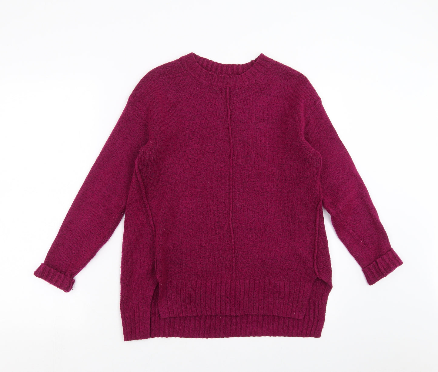 Marks and Spencer Womens Purple  Knit Pullover Jumper Size S