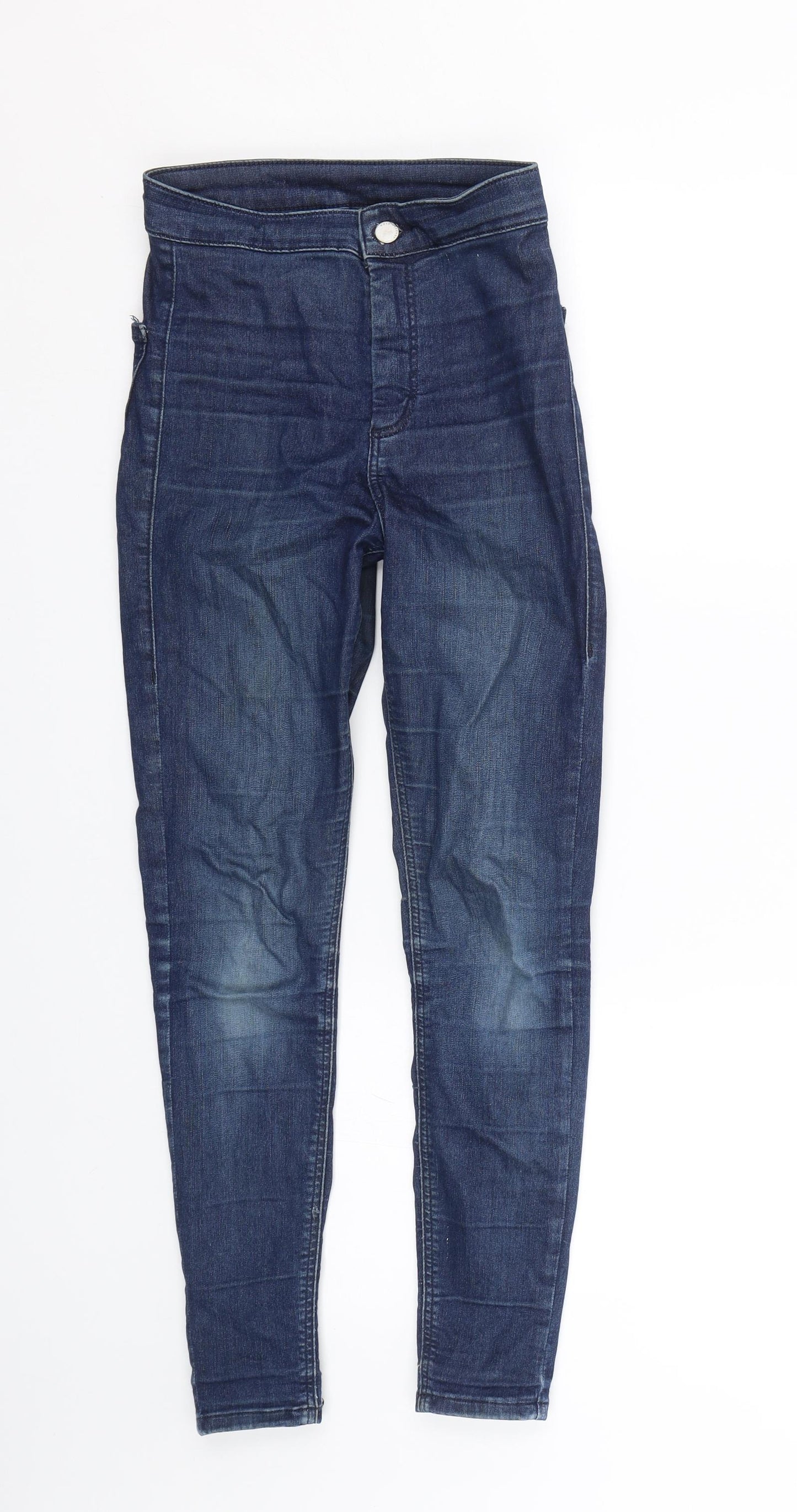 Topshop Womens Blue  Denim Jegging Jeans Size 25 L25 in