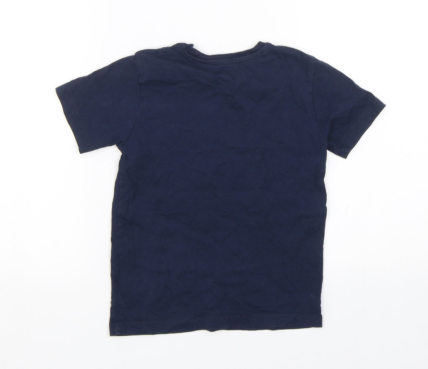 Preworn Boys Blue   Basic T-Shirt Size 5-6 Years  - Prince