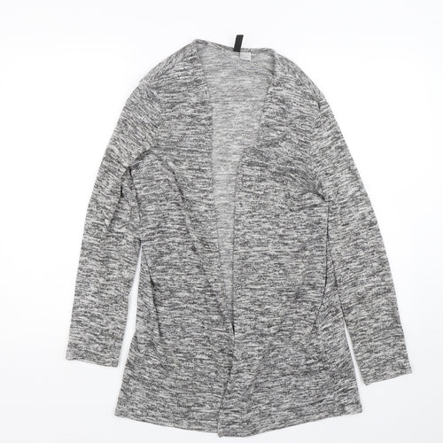 H&M Womens Grey   Cardigan Jumper Size M