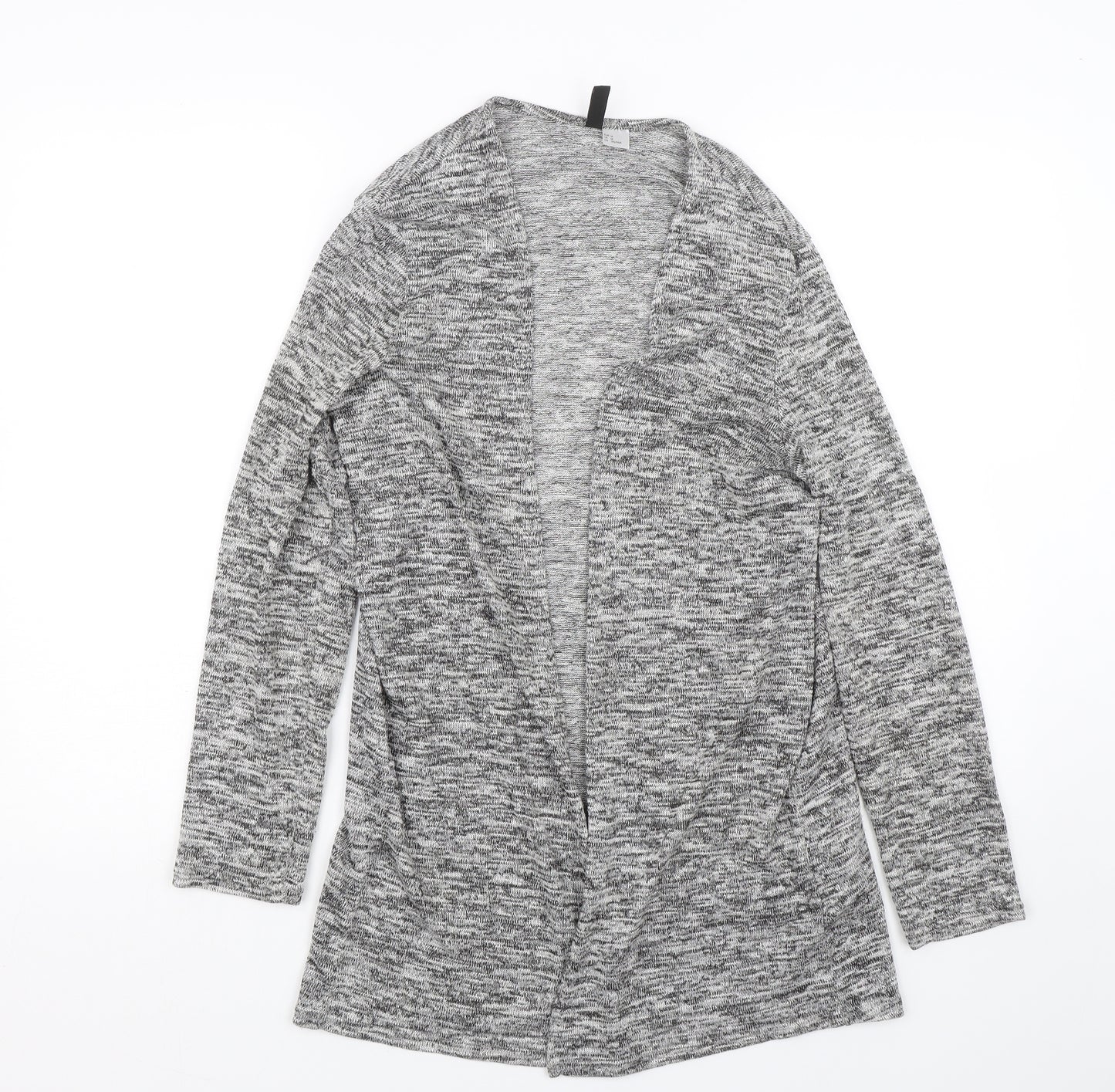 H&M Womens Grey   Cardigan Jumper Size M