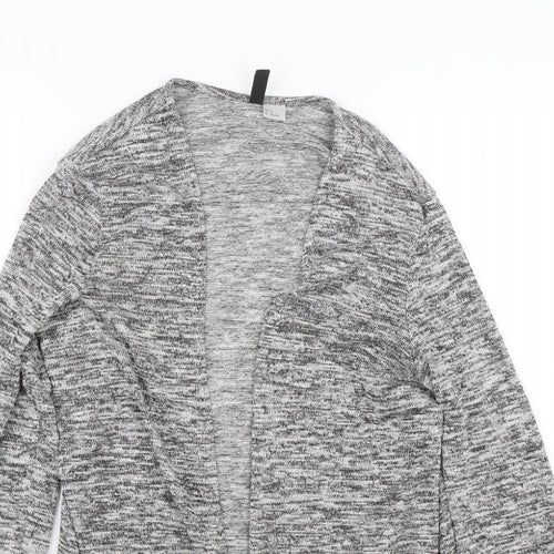 H&M Womens Grey   Cardigan Jumper Size M