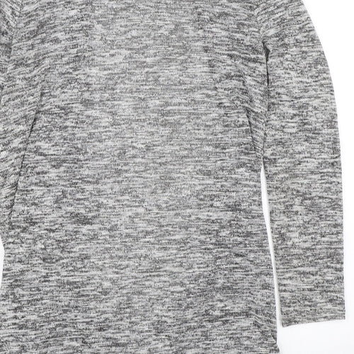 H&M Womens Grey   Cardigan Jumper Size M