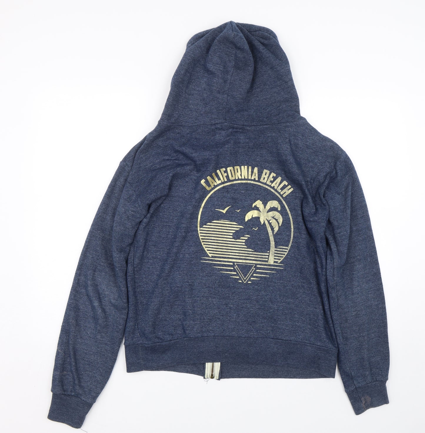 ocean drive Mens Blue   Full Zip Hoodie Size M
