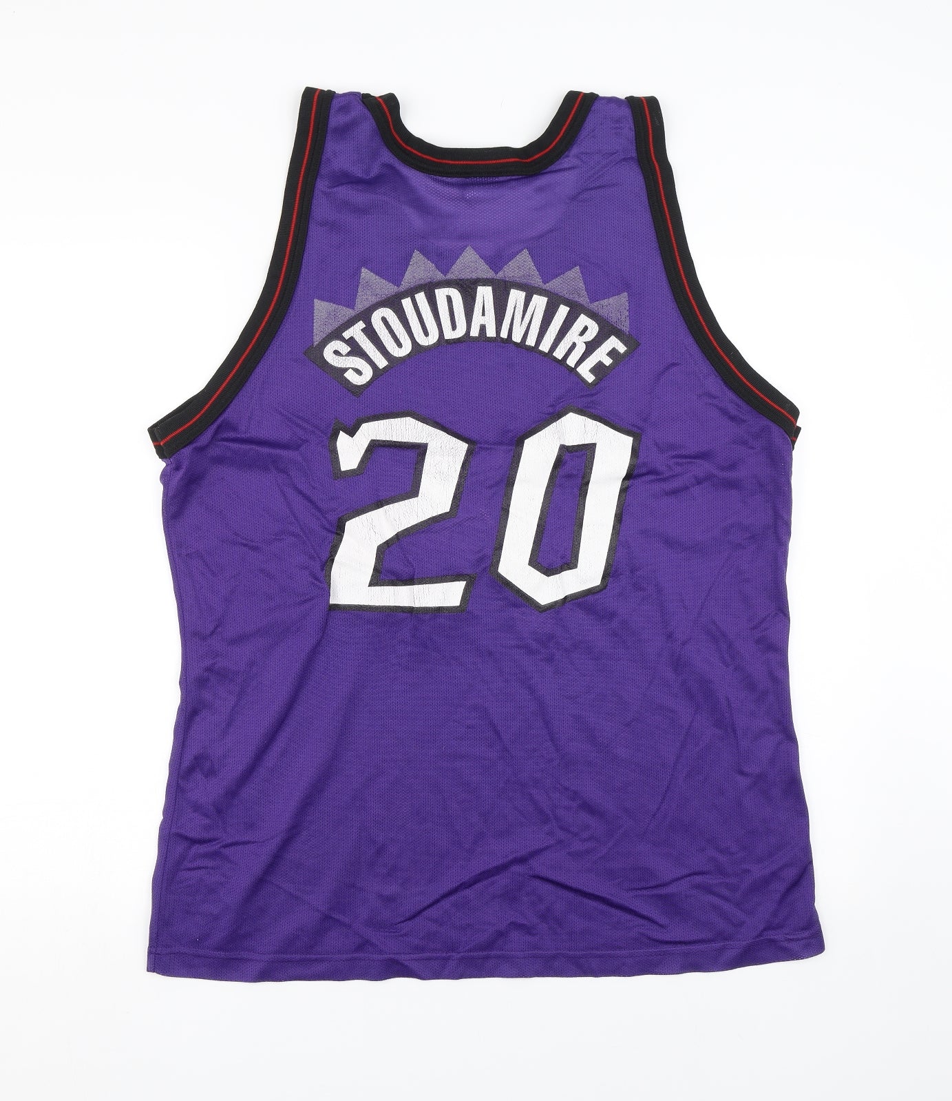 Champion Mens Purple   Jersey Tank Size M  - Toronto Raptors