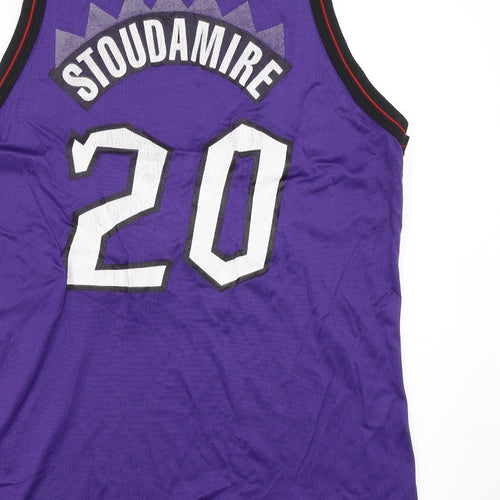 Champion Mens Purple   Jersey Tank Size M  - Toronto Raptors