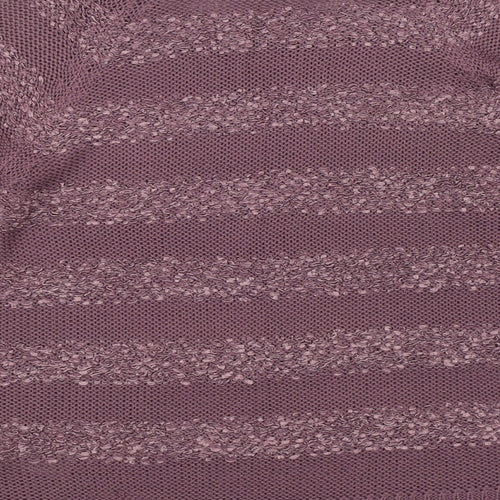 F&F Womens Purple Floral  Pullover Jumper Size 12