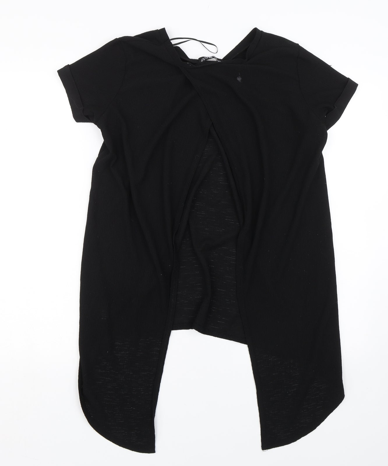 Select Womens Black   Basic T-Shirt Size 12