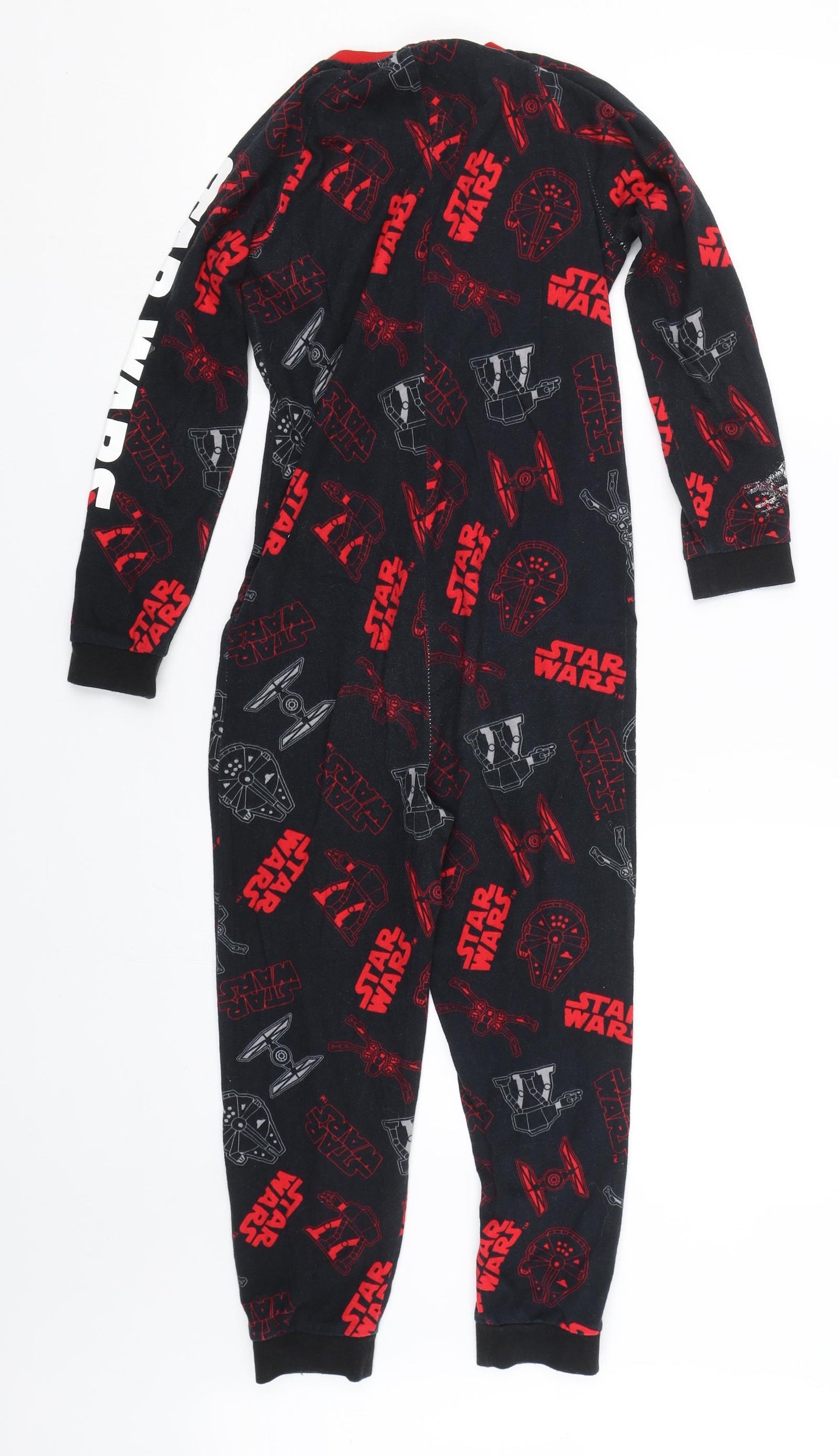 Star Wars Boys Black    One Piece Size 7-8 Years  - Star wars