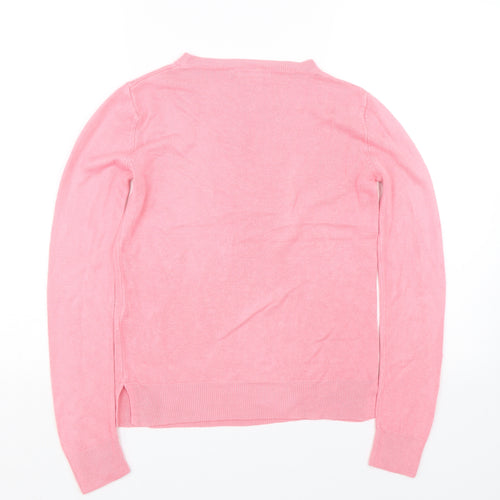 M&S Womens Pink   Pullover Jumper Size 8
