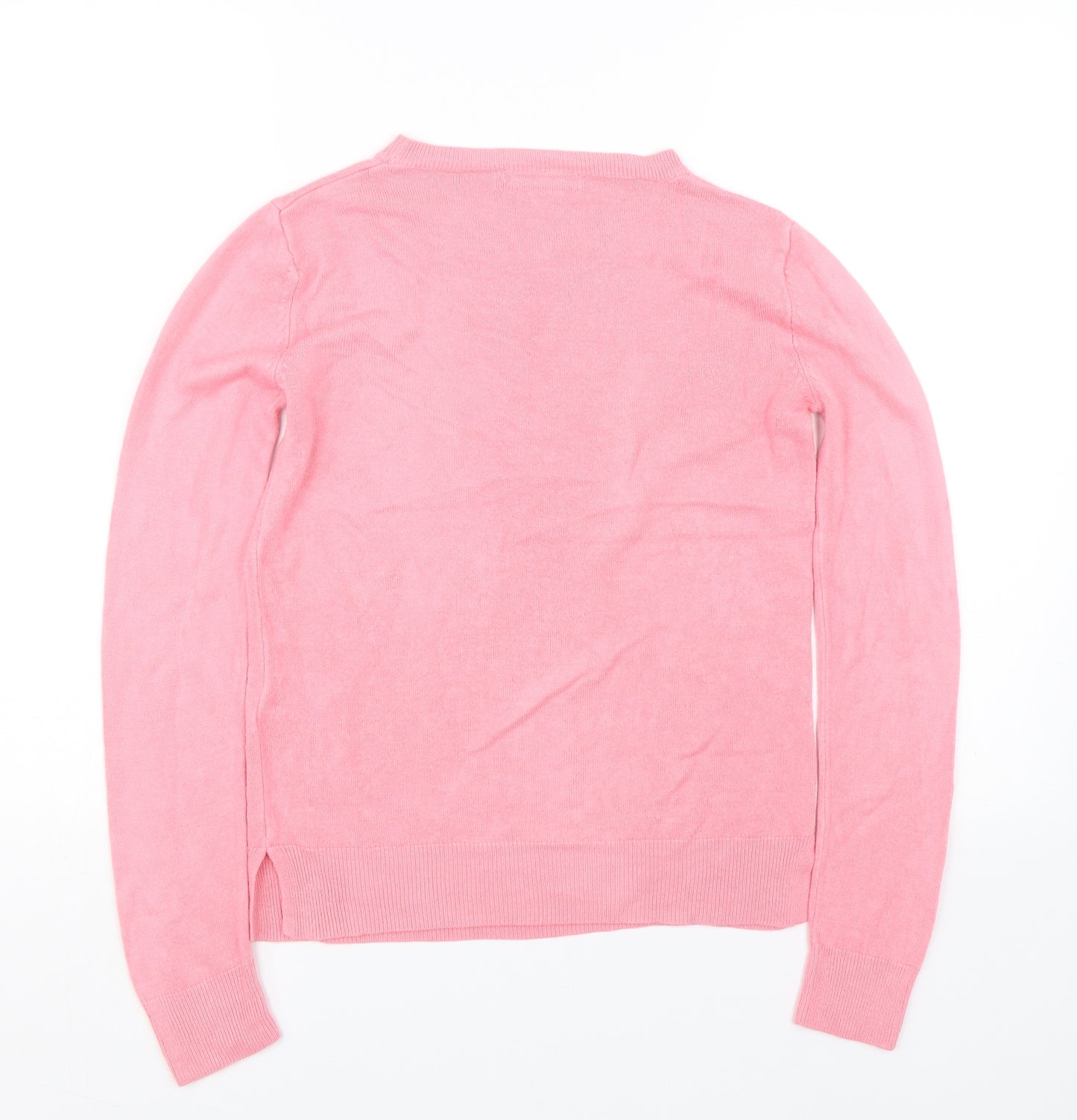 M&S Womens Pink   Pullover Jumper Size 8