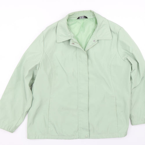 BM Womens Green   Jacket Coat Size L