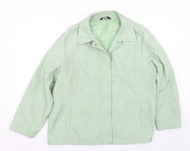 BM Womens Green   Jacket Coat Size L