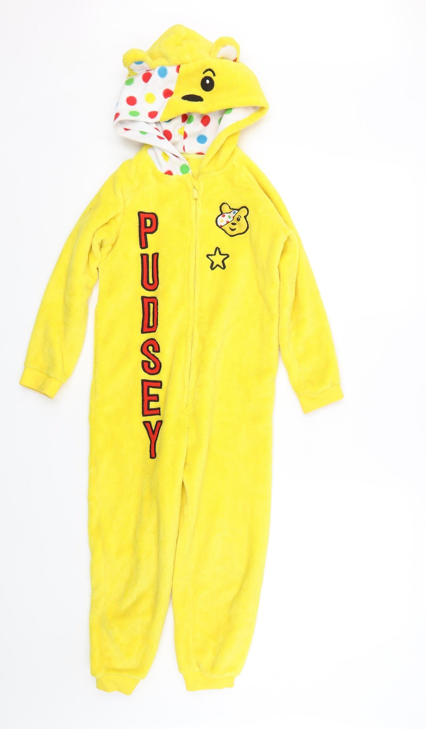 George Boys Yellow    One Piece Size 6-7 Years  - Pudsey Bear