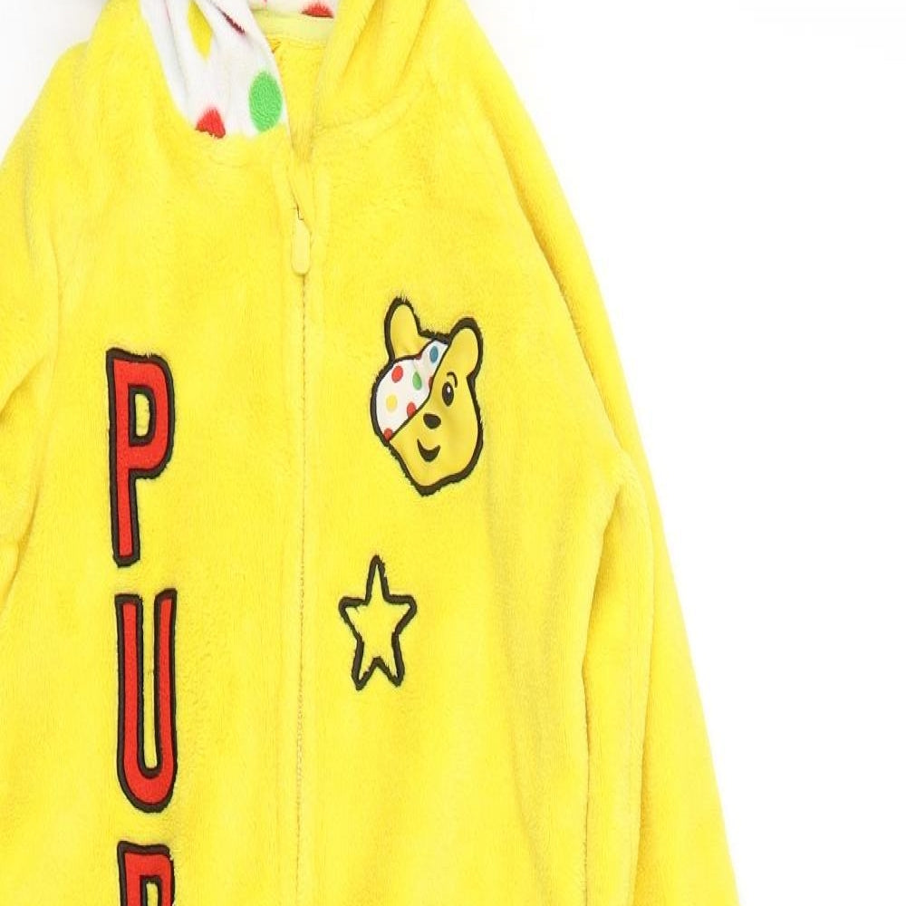 George Boys Yellow    One Piece Size 6-7 Years  - Pudsey Bear