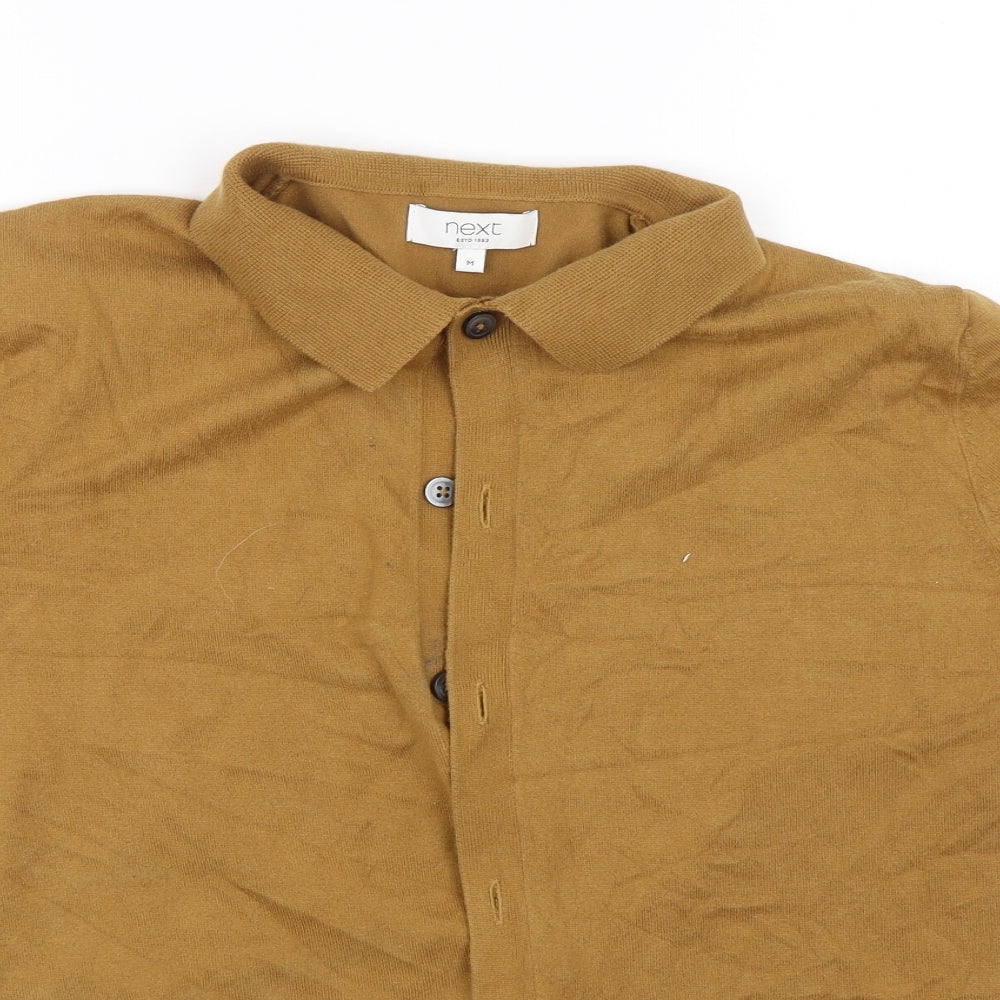 NEXT Mens Brown   Cardigan Jumper Size M