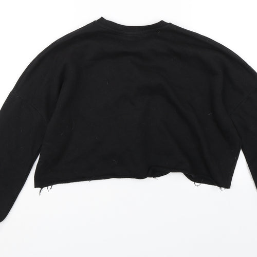 Primark Womens Black   Pullover Sweatshirt Size XS
