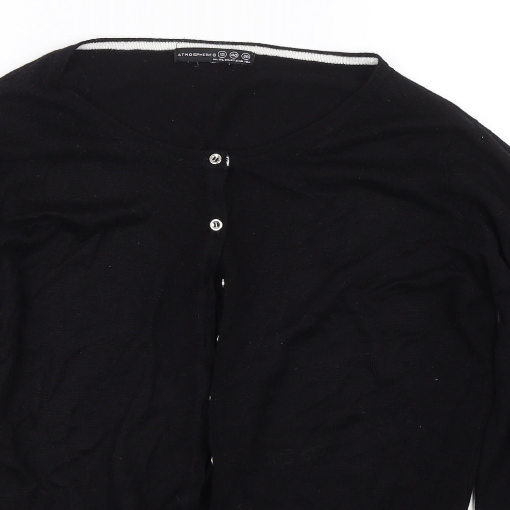 Atmosphere Womens Black   Cardigan Jumper Size 12