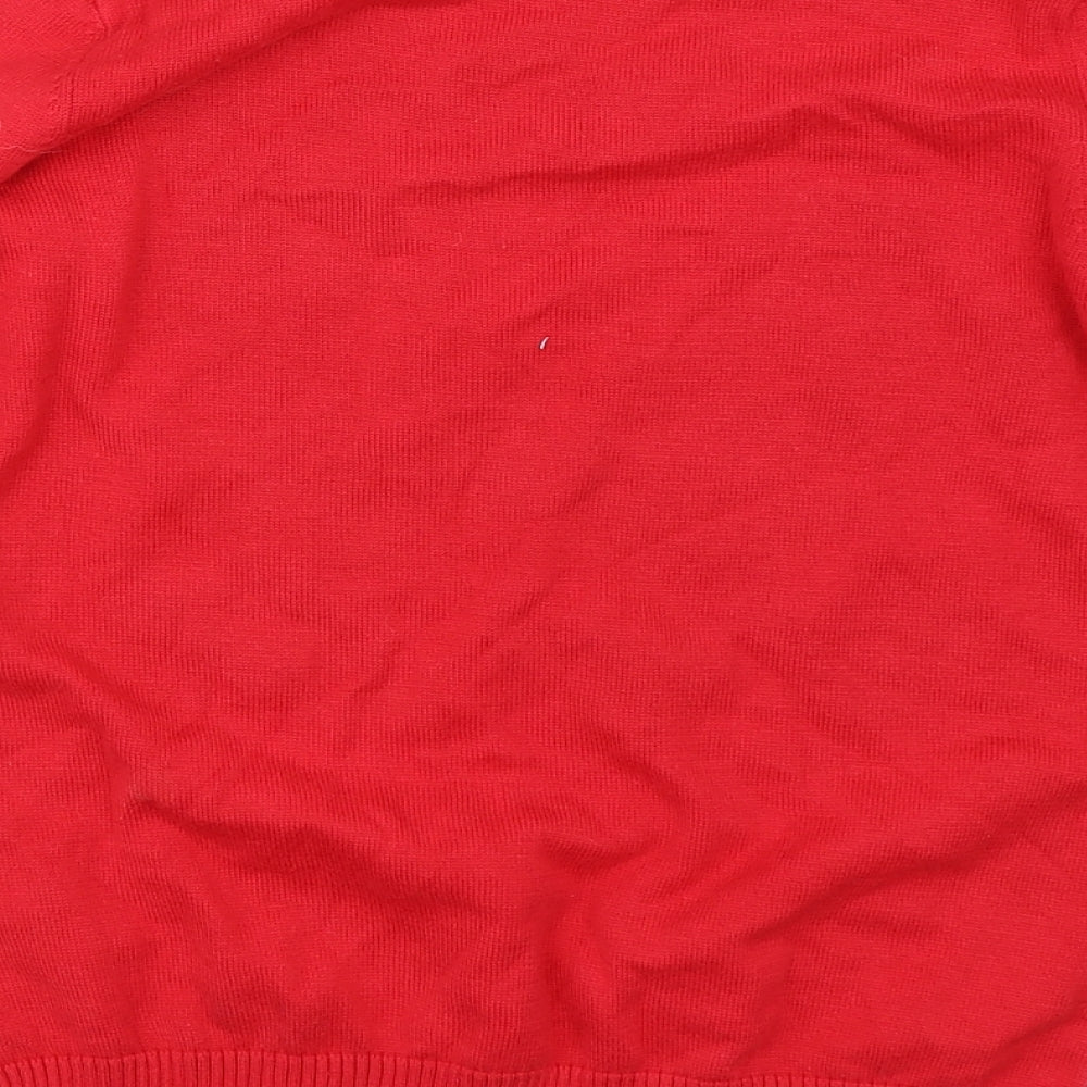 George Girls Red   Pullover Jumper Size 10-11 Years  - Disney