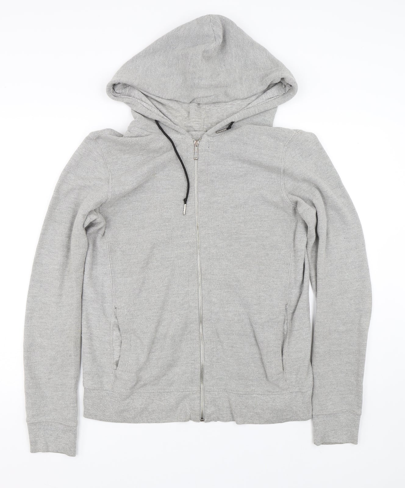 Zara Mens Grey   Full Zip Hoodie Size XL