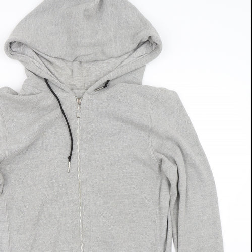 Zara Mens Grey   Full Zip Hoodie Size XL