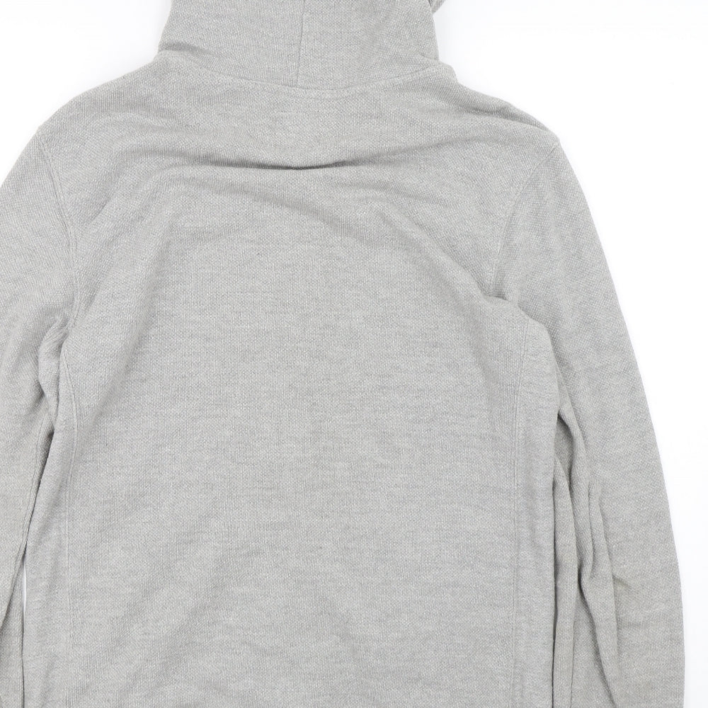 Zara Mens Grey   Full Zip Hoodie Size XL