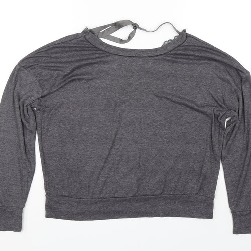 New Look Womens Grey   Basic T-Shirt Size 12
