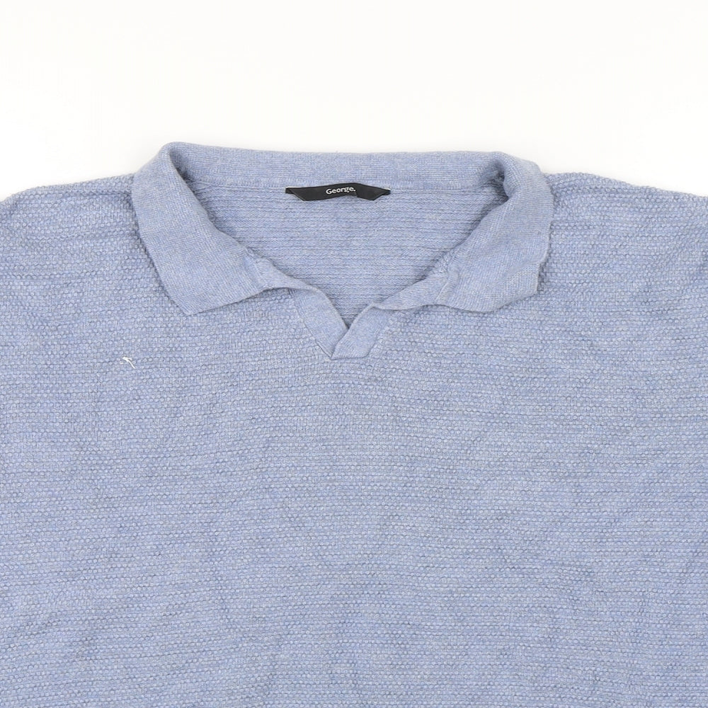 George Mens Blue    Polo Size 2XL