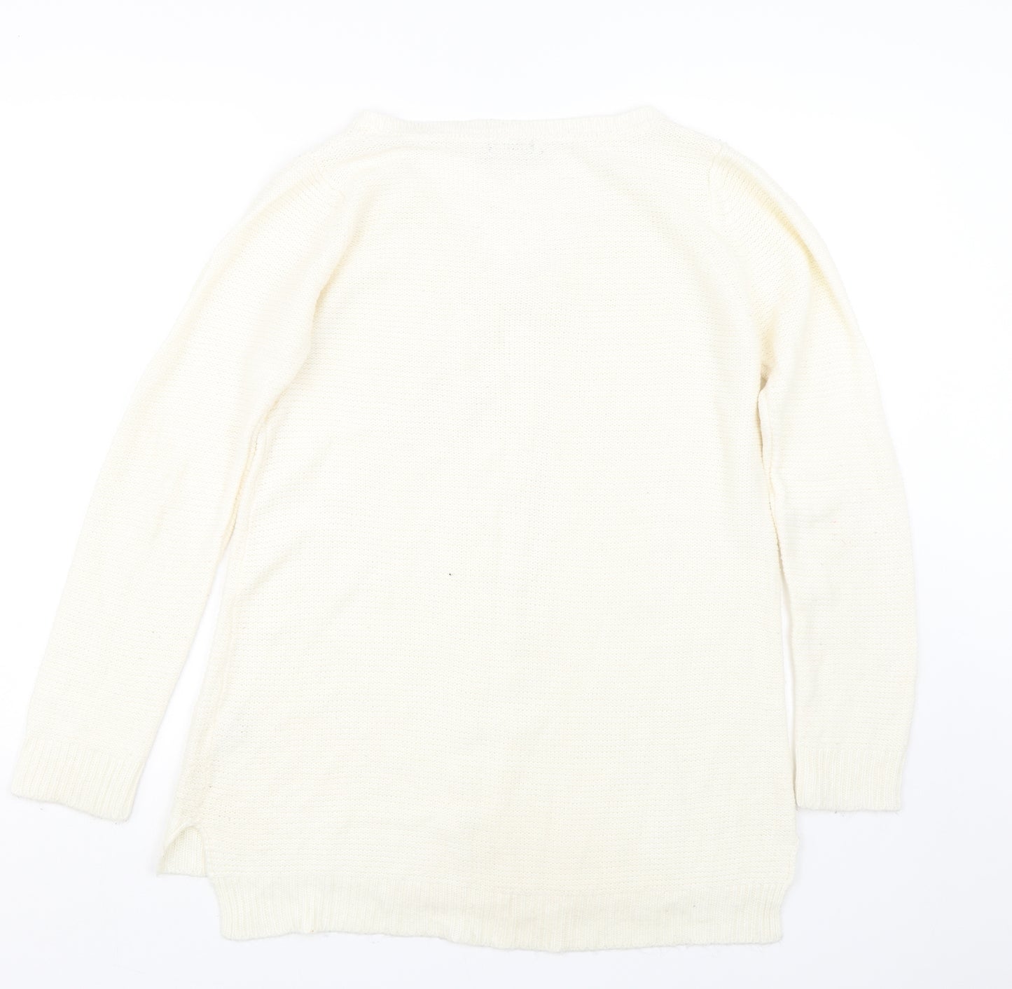 F&F Womens Beige   Pullover Jumper Size 14
