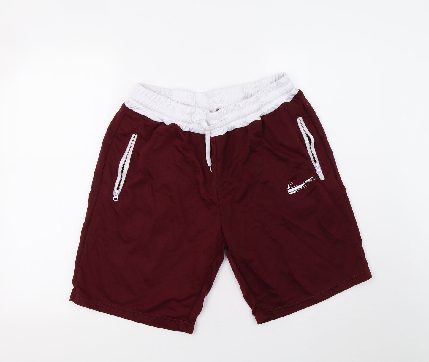 Preworn Mens Red   Sweat Shorts Size 20 in