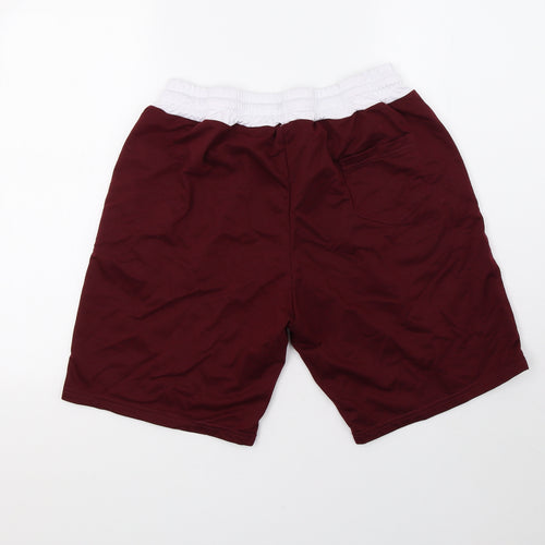 Preworn Mens Red   Sweat Shorts Size 20 in