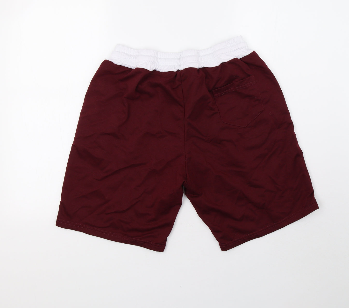 Preworn Mens Red   Sweat Shorts Size 20 in