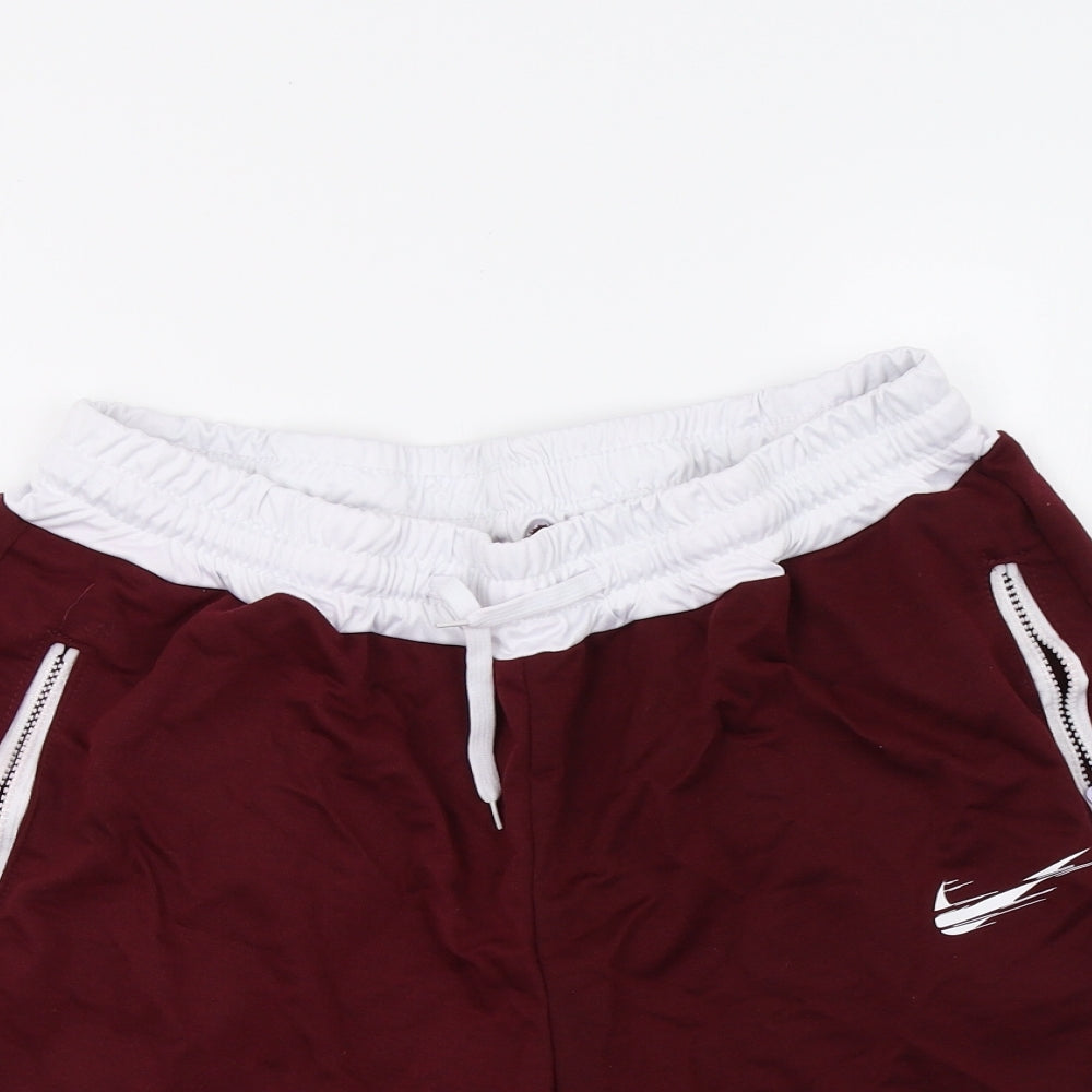 Preworn Mens Red   Sweat Shorts Size 20 in