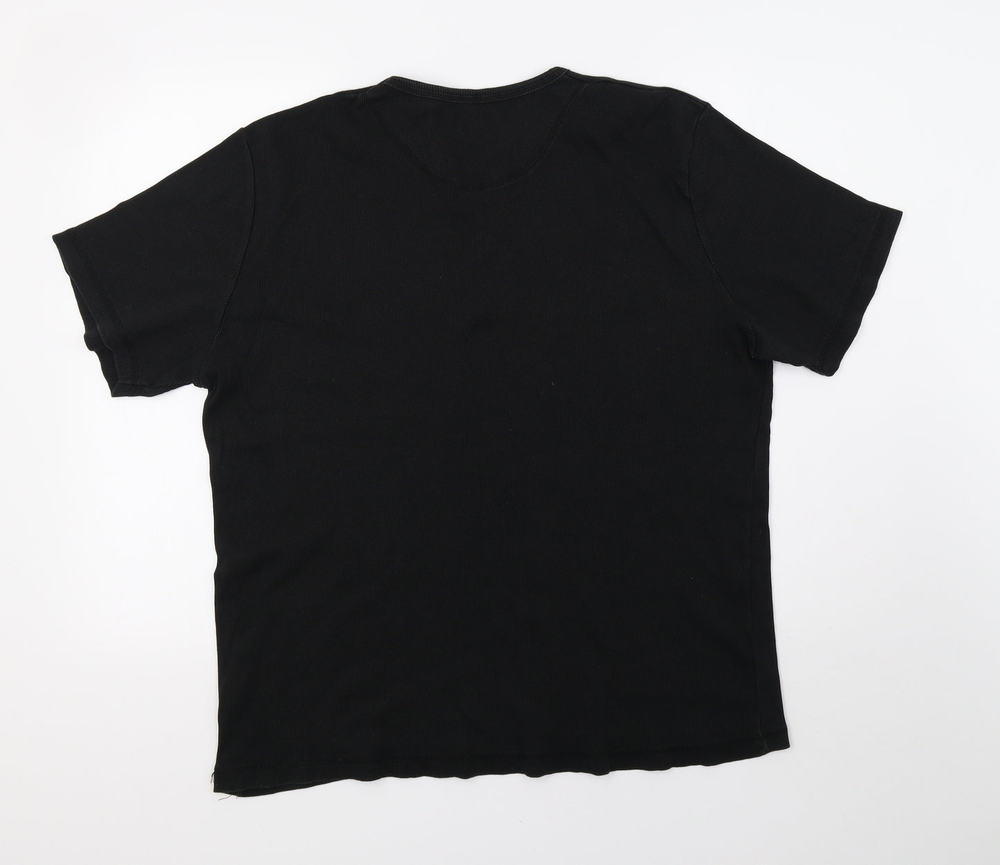 Matalan Mens Black    T-Shirt Size 2XL  - 44inch